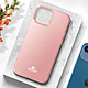 Avis Mercury Coque pour iPhone 13 Mini Silicone Gel Flexible Effet Brillant  Rose