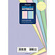 FILOFAX Recharge Carnet Notebook A5 Papier Pastel Ligné 60 feuilles assortis Carnet