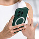 Acheter Avizar Coque pour iPhone 14 Pro Max Compatible Magsafe Protection Semi Rigide Soft-Touch  vert foncé