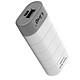 LinQ Batterie de secours Universel Chargeur Externe USB 1A 6000mAh  Blanc et Gris - Powerbank / Batterie de secours métallique, Forme arrondie – Marque LinQ.