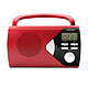 Avis Metronic 477201 - Radio portable AM/FM avec fonction réveil - rouge