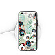 LaCoqueFrançaise Coque iPhone 6/6S Coque Soft Touch Glossy Fleurs vert d'eau Design pas cher