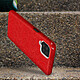 Avizar Coque pour Samsung Galaxy A12 Paillette Amovible Silicone Semi-rigide rouge pas cher