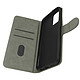 Avizar Étui Oppo A74 Protection avec Porte-carte Fonction Support gris - Housse portefeuille spécialement conçue pour Oppo A74