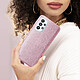 Acheter Avizar Coque pour Samsung Galaxy A33 5G Paillette Feuille Amovible Silicone Semi-rigide  rose