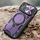 Avis Avizar Coque MagSafe pour iPhone 15 Protection Caméra intégrée  Violet