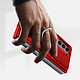 Acheter Avizar Coque Antichoc pour Samsung Galaxy Z Fold 5 Cache Caméra Coulissant Bague Rouge