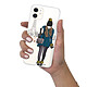 LaCoqueFrançaise Coque iPhone 11 silicone transparente Motif Working girl ultra resistant pas cher