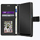 Acheter Avizar Housse pour Nokia G11 et Nokia G21 Aspect Grainé Clapet Portefeuille Stand Vidéo  noir