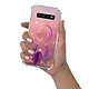 Evetane Coque Samsung Galaxy S10 anti-choc souple angles renforcés transparente Motif Attrape rêve rose pas cher