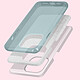 Avis Avizar Coque iPhone 14 Plus Paillette Amovible Silicone Semi-rigide Bleu