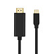 Avizar Câble USB Type C vers HDMI Mâle Résolution 4K UHD 2m Noir Un câble USB Type C vers HDMI, pour visionner vos contenus multimédias sur un plus grand écran.