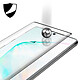 Avizar Coque Samsung Galaxy Note 10 Silicone Souple et Film Verre Trempé 9H Transparent pas cher