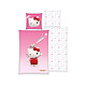Hello Kitty - Parure de lit Hello Kitty-Super Style 135 x 200 cm / 80 x 80 cm Parure de lit Hello Kitty-Super Style 135 x 200 cm / 80 x 80 cm.