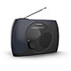 BIGBEN RT350 - Radio FM portable - RT350 - bleue et noire Radio FM Tuner analogique Antenne téléscopique