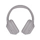 Muvit Casque Audio Sans Fil Bluetooth 5.3 POP Compatible Jack 3.5mm avec Câble USB-A Gris Casque sans fil Bluetooth pour profiter pleinement de vos musiques pendant 5h