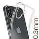 Avis Avizar Coque Fine pour iPhone 16 Pro Max Épaisseur 0.3mm Anti-humidité Transparent