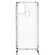 Avizar Coque Galaxy A21s Anneau personnalisable avec bijou/Chaîne - Transparent Coque transparente conçu sur mesure pour Samsung Galaxy A21s