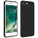 Forcell  Coque iPhone 7 Plus , iPhone 8 Plus Coque Soft Touch Silicone Gel Noir Élaboré en silicone gel souple flexible et résistant.