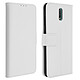 Avizar Housse Nokia 2.3 Étui Folio Porte carte Support Vidéo blanc Protection intégrale spécialement conçue pour le Nokia 2.3