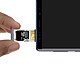 Avis Avizar Tiroir SIM Samsung Galaxy Note 9 support carte nanoSIM + microSD - bleu