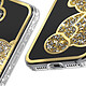 Acheter Avizar Coque Paillette pour iPhone 16 Plus Motif Ourson avec Strass Dorée