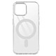 Moxie Coque MagSafe pour iPhone 15 Plus Rigide Fin et Léger Transparent Coque MagSafe bi-matière spécialement conçue pour votre iPhone 15 Plus, Série Skinsafe Moxie