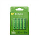 GP Batteries - Pack de 4 piles rechargeable Recyko+ AA 2000mAh Experts en piles depuis 1964!GP Batteries est un fournisseur complet de batteries avec une longue expérience de la fabrication de piles de haute qualité.