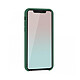 Avis Evetane Coque iPhone 11 Silicone liquide Vert Foret + 2 Vitres en Verre trempé Protection écran Antichocs