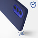 Acheter Avizar Coque Motorola Moto G51 5G Silicone Flexible Finition Mate Anti-traces Bleu Nuit