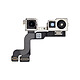 Clappio Caméra Avant pour iPhone 14 Module Capteur Photo et Nappe de Connexion - Une caméra avant de remplacement conçue pour iPhone 14