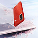 Avizar Coque pour Samsung Galaxy A13 5G et A04s Paillette Feuille Amovible Silicone Semi-rigide  rouge pas cher