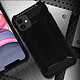 Acheter Avizar Coque Apple iPhone 11 Design Relief Bi-matière Robuste Antichute 1,8m noir