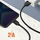 Avis LinQ Câble USB vers Micro-USB 2A Charge et Synchronisation Longueur 1m Noir