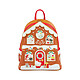 Hello Kitty - Mini Sac à dos Gingerbread House heo Exclusive By Loungefly Mini Sac à dos Hello Kitty, modèle Gingerbread House heo Exclusive By Loungefly.