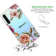 Avis LaCoqueFrançaise Coque Xiaomi Redmi Note 8 T 360 intégrale transparente Motif Amour en fleurs Tendance