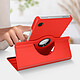 Acheter Avizar Étui folio pour Samsung Galaxy Tab A9 Support rotatif Paysage Portrait  rouge