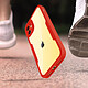 Acheter Avizar Coque 360° pour iPhone 11 Dos Rigide Protection Écran Souple Coins Renforcés  Contour rouge