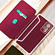 Avis Avizar Étui pour Xiaomi 12 Lite Porte-carte avec Bords Renforcés  Série Piano Book Rouge Lie de vin