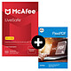 McAfee LiveSafe + FlexiPDF Home & Business - Licence 1 an - 3 PC - A télécharger Logiciel de sécurité (Multilingue, Multiplateformes)