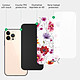 Acheter Evetane Coque iPhone 13 Pro Coque Soft Touch Glossy Fleurs Multicolores Design