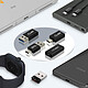 Avizar Adaptateur USB C + USB, Pack  de 4 Adaptateurs OTG mâle femelle, Noir pas cher