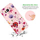 Avis Evetane Coque Samsung Galaxy S8 Silicone Liquide Douce rose pâle Fleurs Multicolores