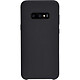 BigBen Connected Coque pour Galaxy S10e Rigide en Silicone Soft Touch Noir - Protège efficacement le dos et les côtés de votre téléphone