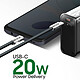 Avis 4smarts Batterie de Secours 18000mAh USB et USB C 22.5W  Lucid Block Noir Transparent