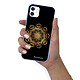 LaCoqueFrançaise Coque iPhone 11 Silicone Liquide Douce lilas Mandala Or pas cher