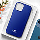 Avis Mercury Coque pour iPhone 13 Silicone Gel Flexible Effet Brillant  Bleu Nuit