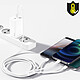 Acheter Baseus Cable 3 en 1 USB vers Lightning, USB-C et Micro USB 2.5A 15 mètres  Blanc