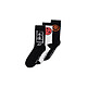 Naruto Shippuden - Pack 3 paires de chaussettes Sasuke Symbol 43-46 Pack 3 paires de chaussettes Sasuke Symbol 43-46.