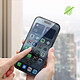 Moxie Verre Trempé pour iPhone 15 Pro Dureté 9H Anti-rayures Transparent pas cher